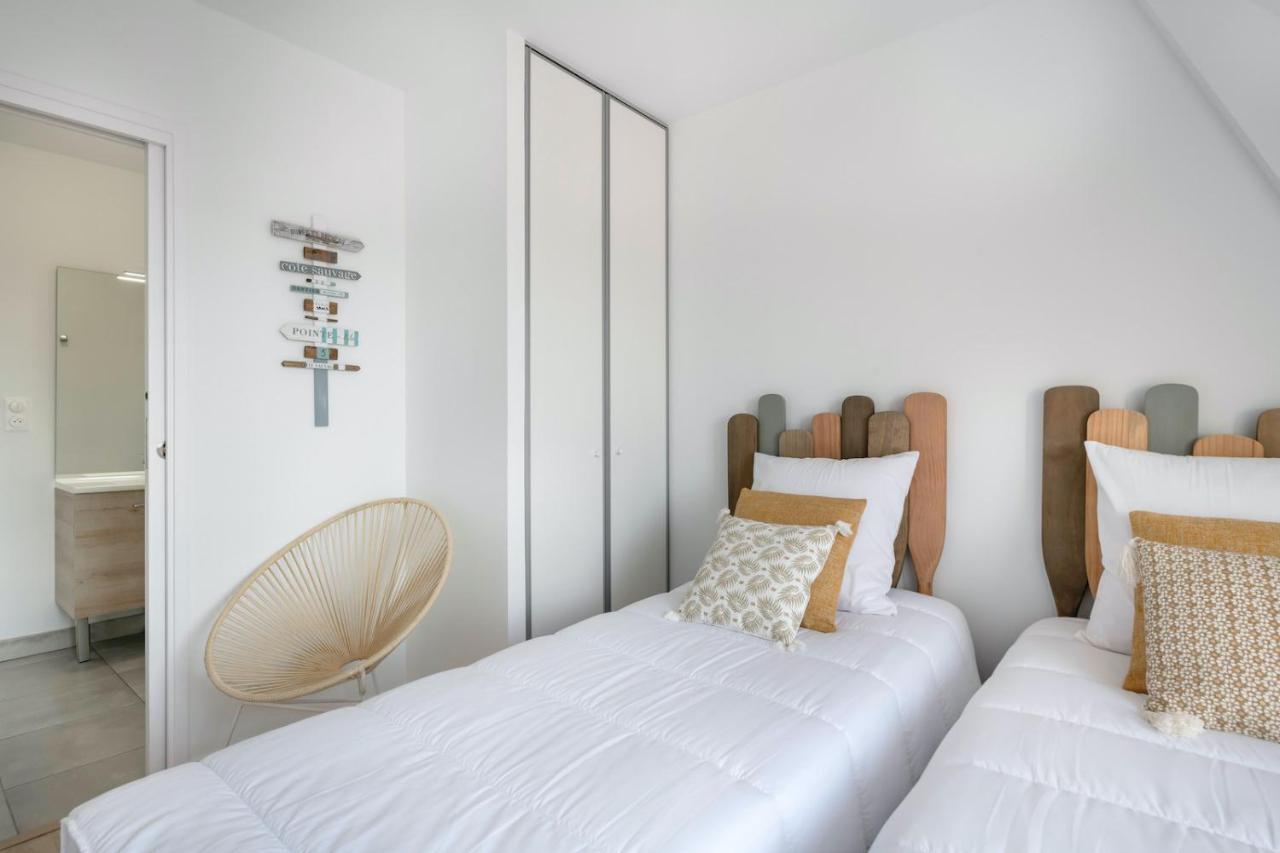 Sejour Pour 6 Face A La Grande Plage De Pleneuf Exterior photo